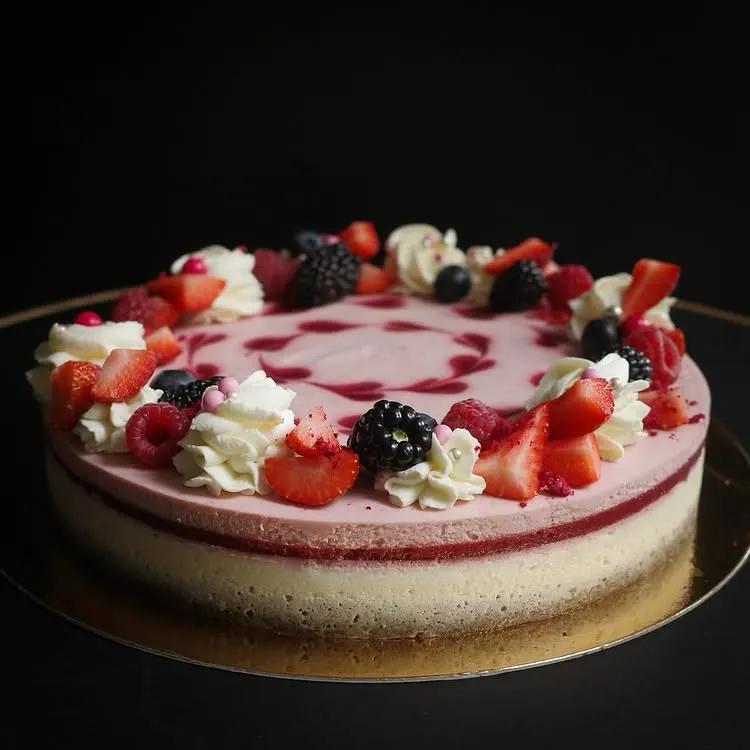 fairyy cakes Jahodový cheesecake