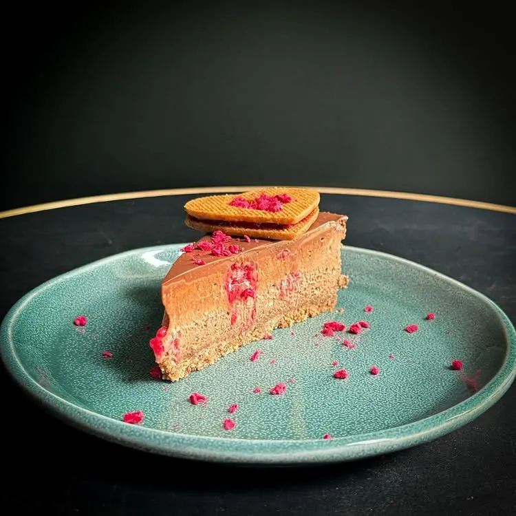 fairyy cakes cheesecake čokoládový s lineckým zákuskom