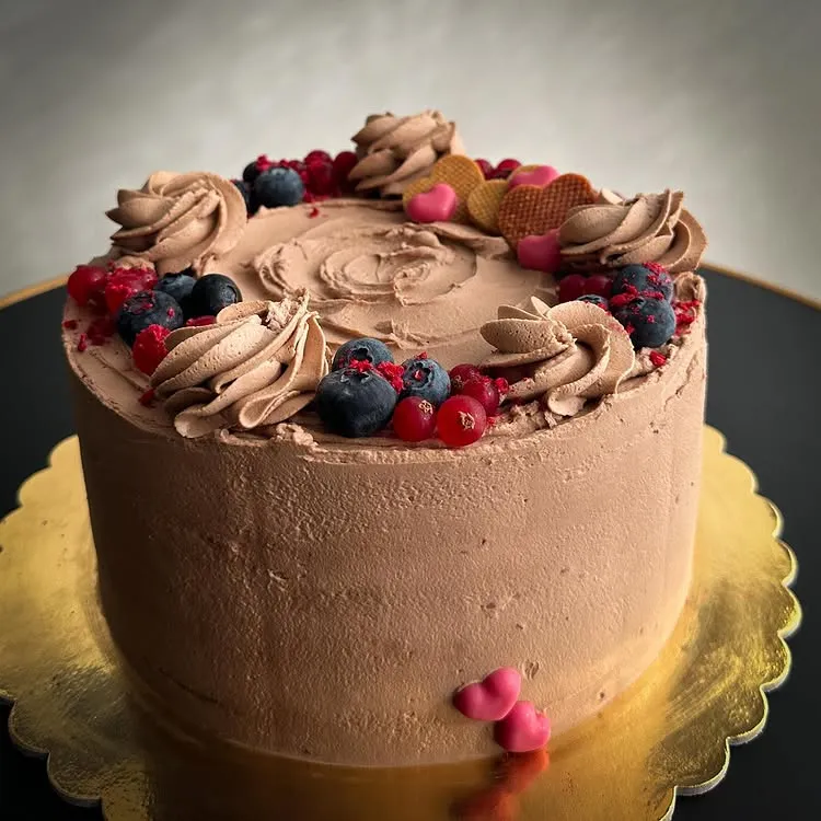 fairyy cakes torta Čokoláda-malina