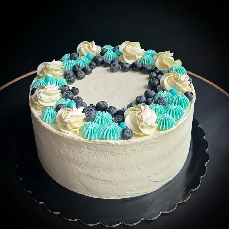 fairyy cakes torta blueberries