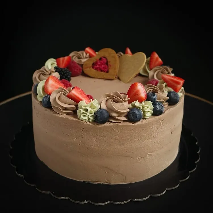 fairyy cakes torta chocolate fruit